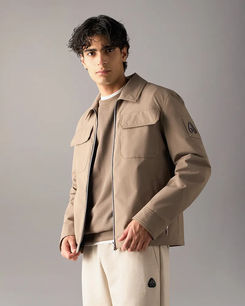 Moose Knuckles Jacques Hemdjacke Aschgrau