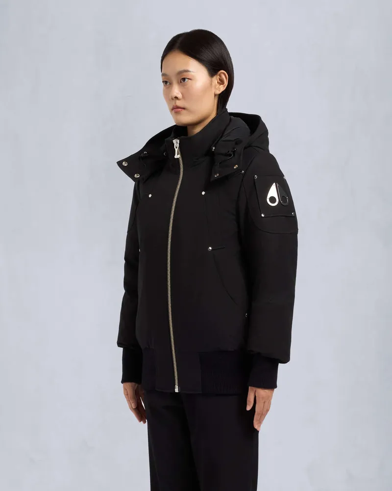 Moose Knuckles ORIGINAL DEBBIE BOMBERJACKE-Schwarz Schwarz