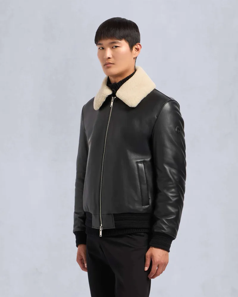 Moose Knuckles TOBA BOMBERJACKE-Schwarz Schwarz