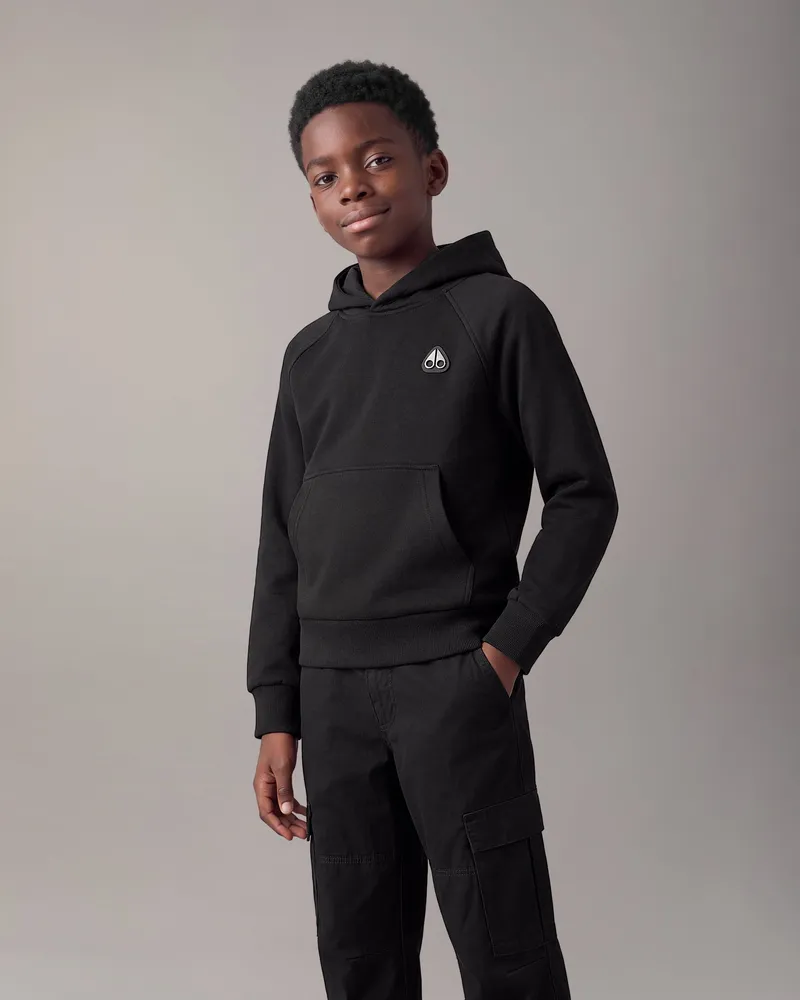 Moose Knuckles Yul Hoodie Für Kinder Schwarz