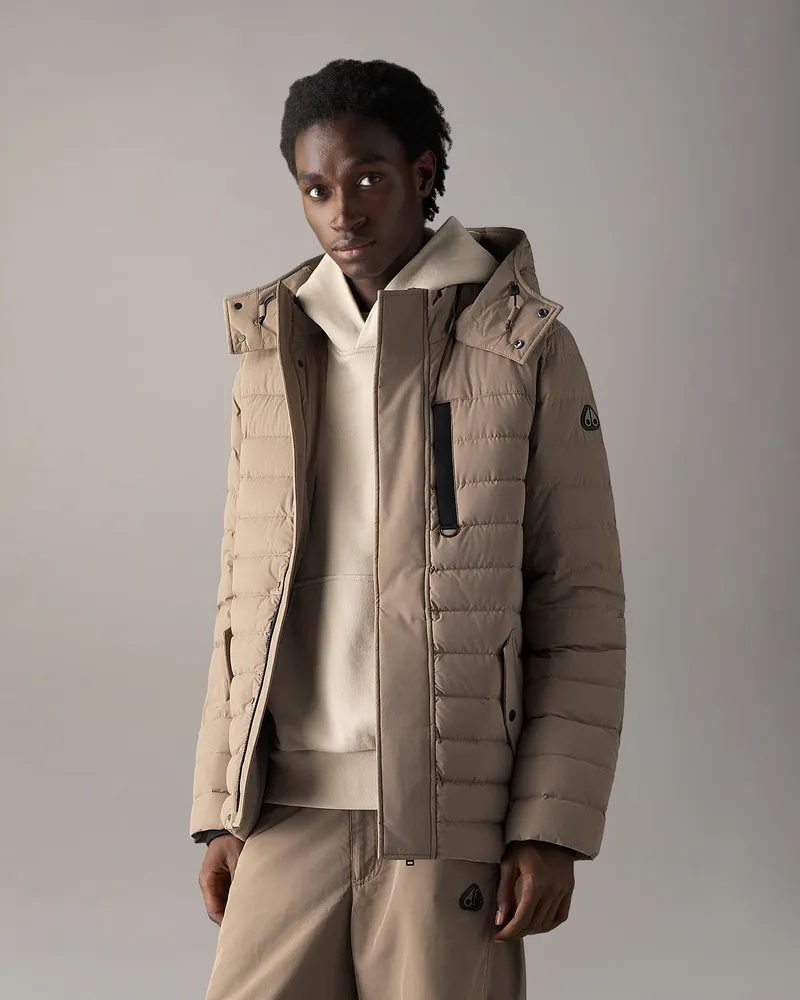 Moose Knuckles Greystone Daunenjacke Aschgrau