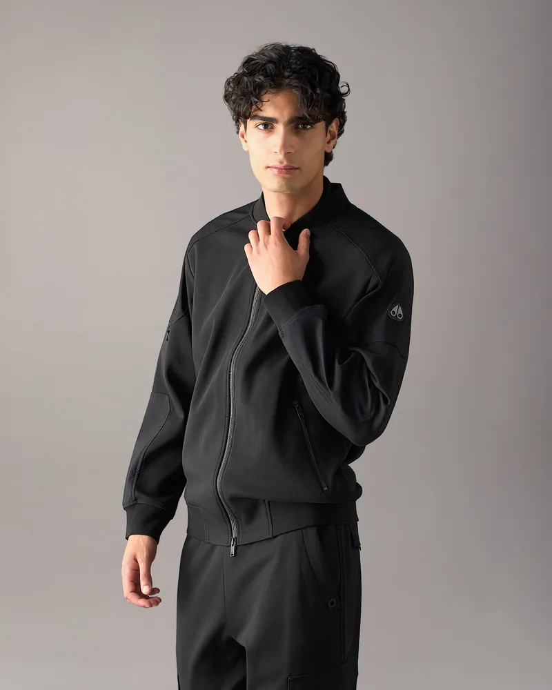 Moose Knuckles Dalon Bomberjacke Schwarz