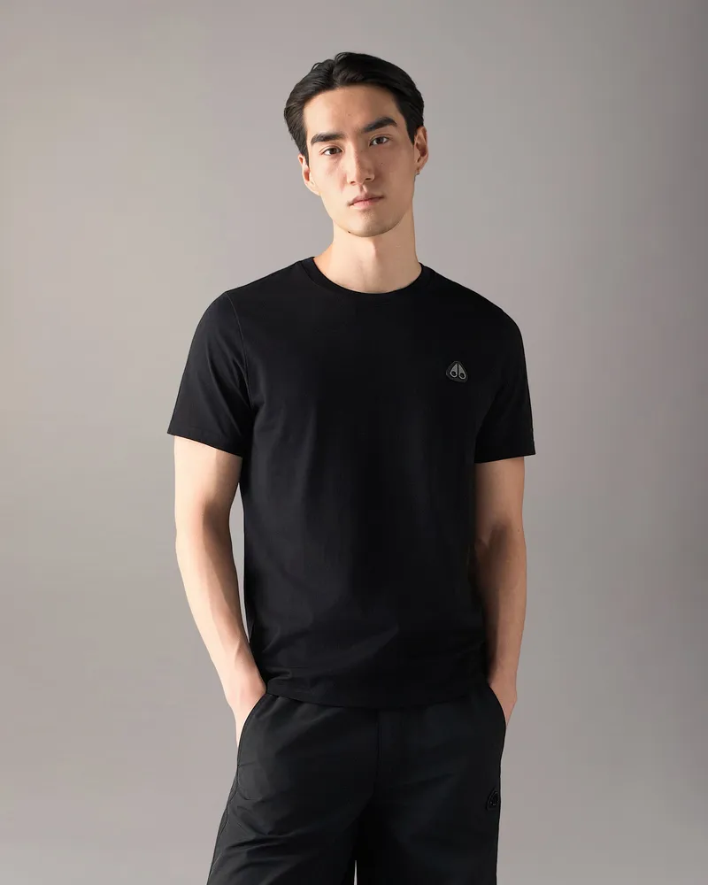 Moose Knuckles Crescent T - Shirt Schwarz