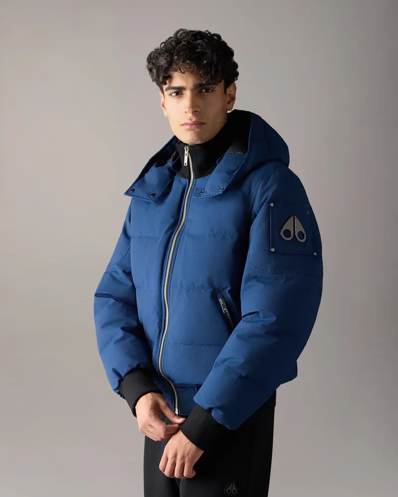 Moose Knuckles Banff Daunen - Steppjacke Nachtblau