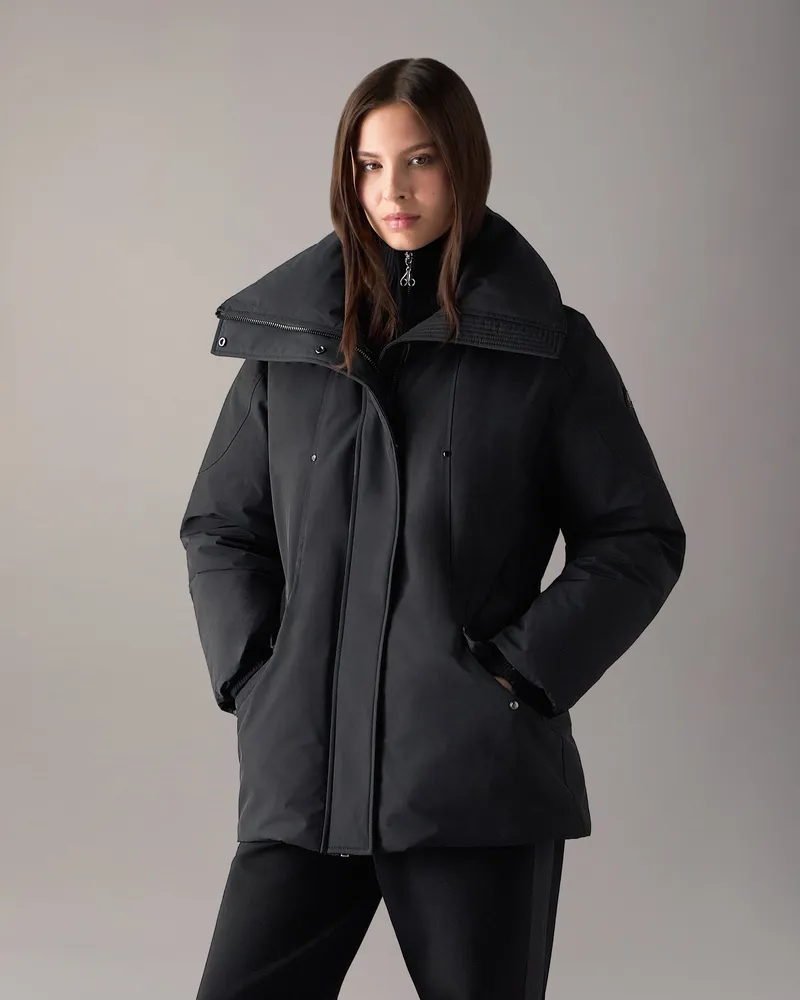 Moose Knuckles West-ed 3q Daunenjacke - Farbe: Schwarz - Für Damen Schwarz