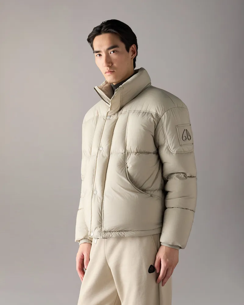Moose Knuckles Everest Daunenjacke - Farbe: Alabaster - Für Herren Alabaster