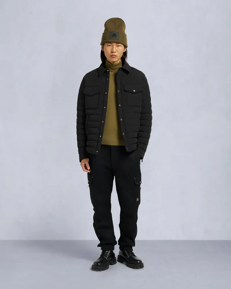 Moose Knuckles Lennox Hemdjacke Schwarz