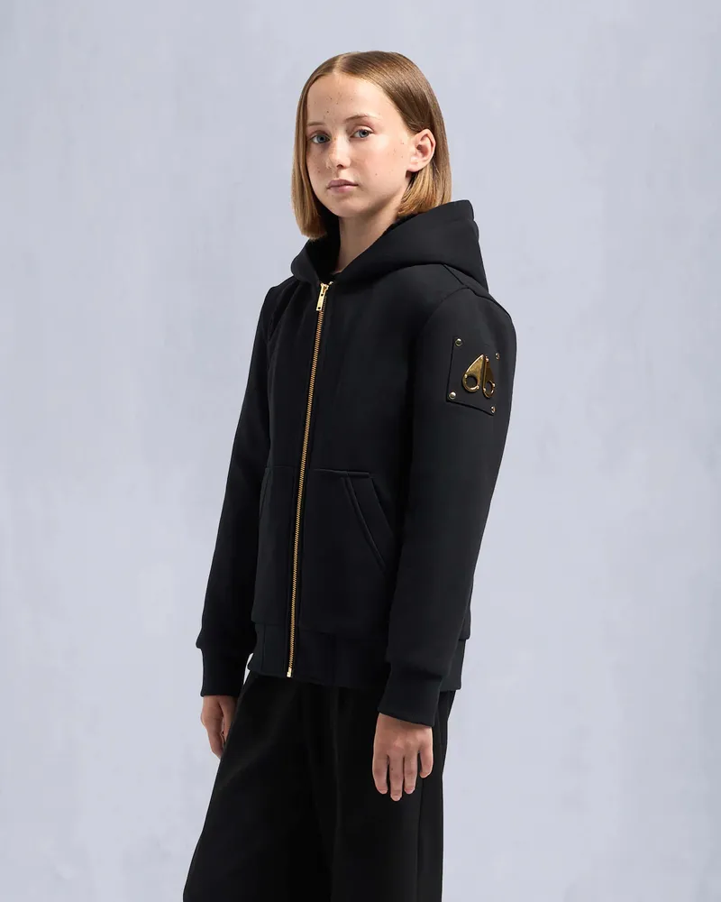 Moose Knuckles GOLD SERIES BUNNY HOODIE-Schwarz Schwarz
