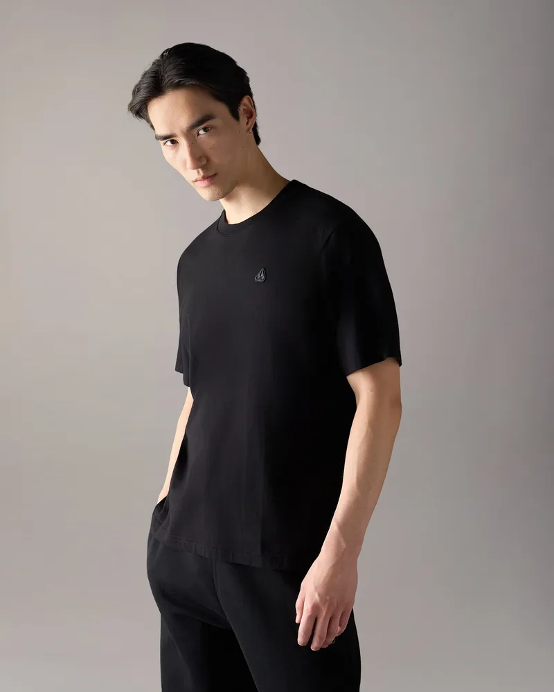 Moose Knuckles Yul Classic T - Shirt Schwarz