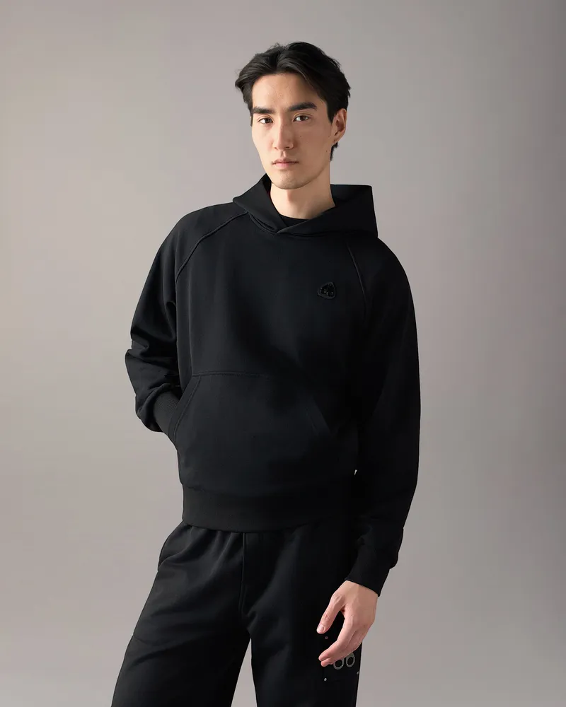 Moose Knuckles Yul Hoodie Schwarz