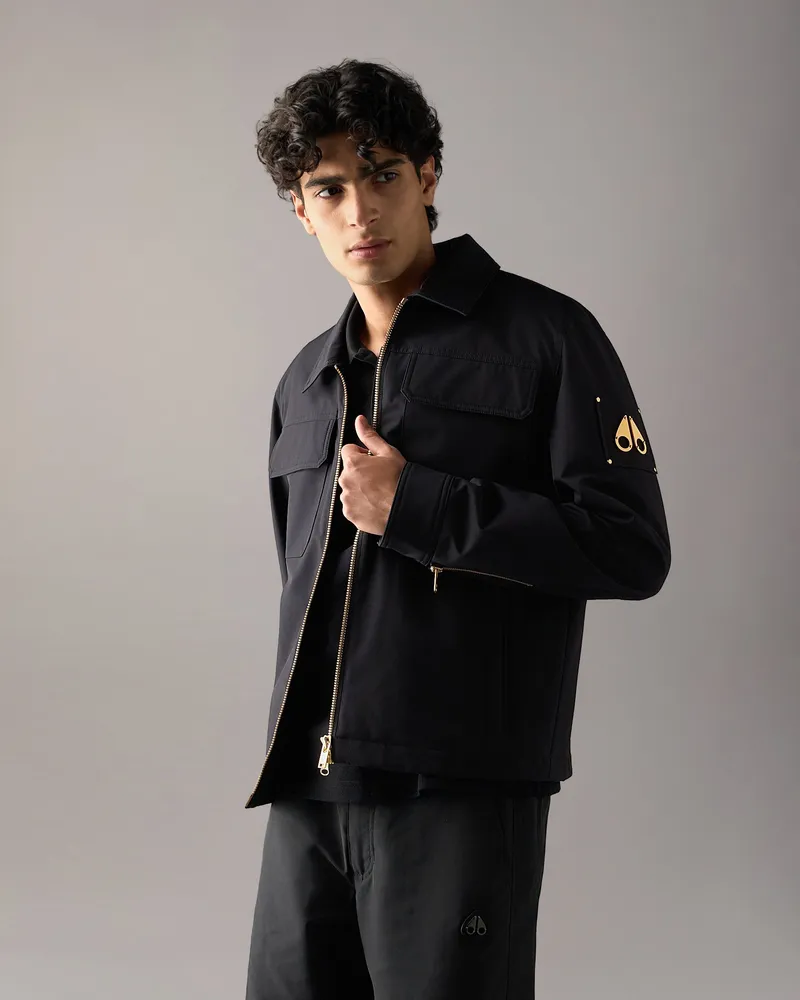 Moose Knuckles Gold Series Jacques Jacke Schwarz