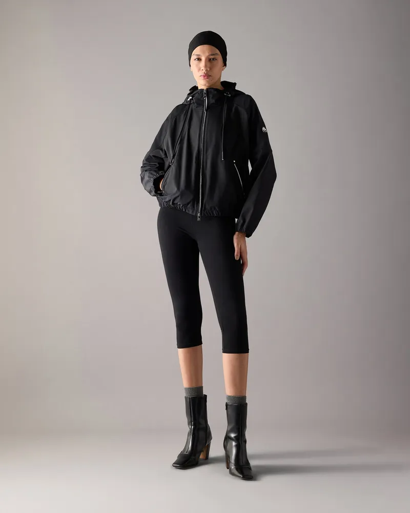 Moose Knuckles Elevate Kapuzenjacke Für Damen Schwarz