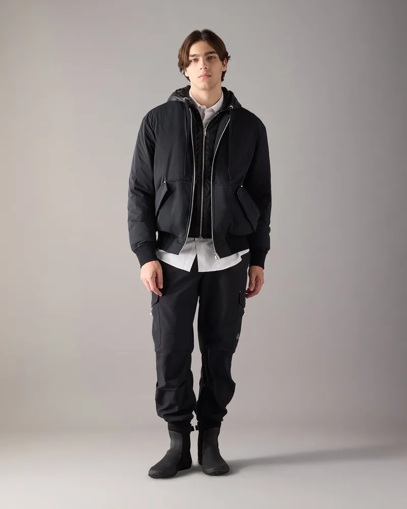 Moose Knuckles Brixton Daunen - Bomberjacke Schwarz