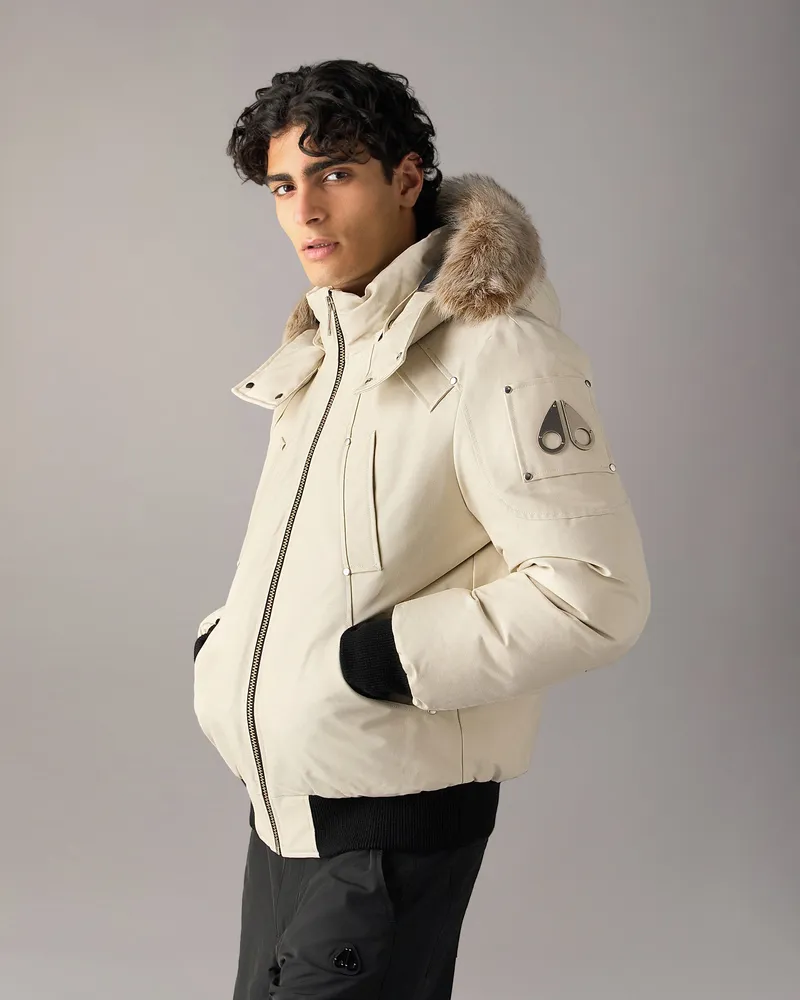 Moose Knuckles Original Ballistic Daunen - Bomberjacke Alabasterbronze