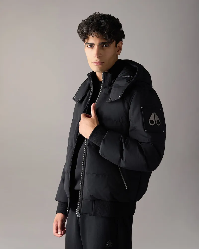 Moose Knuckles Banff Daunen - Steppjacke Schwarz