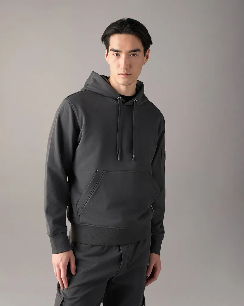 Moose Knuckles Hartsfield Hoodie Zement