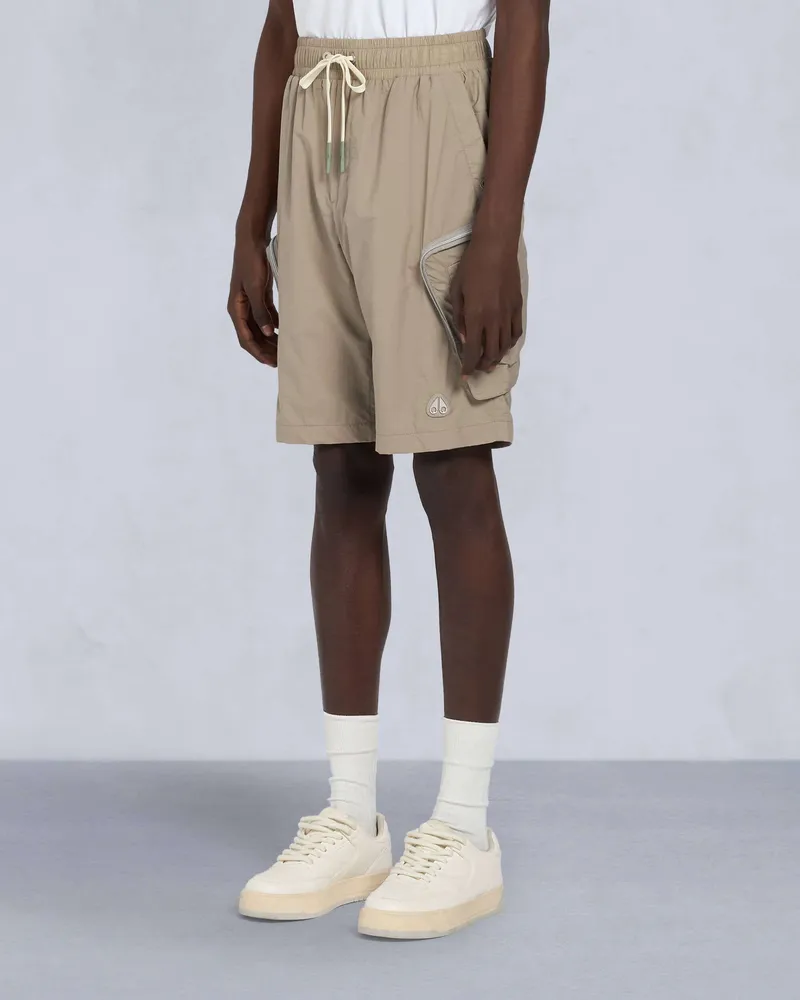 Moose Knuckles TRISTAN CRINKLE SHORTS MIT KORDELZUG-Dämmerung Dämmerung