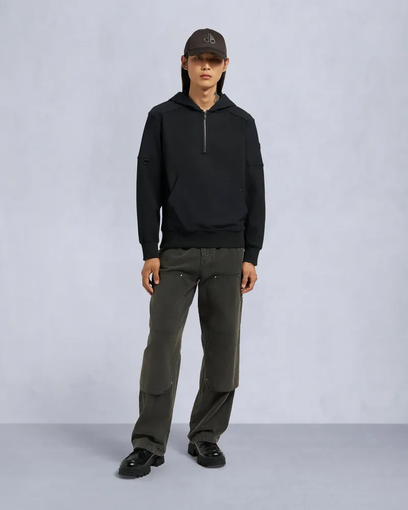 Moose Knuckles Dalon Hoodie Schwarz