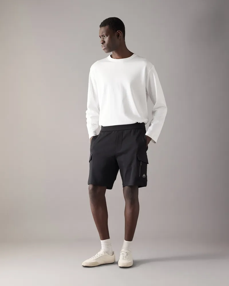 Moose Knuckles Dalon Cargoshorts Schwarz