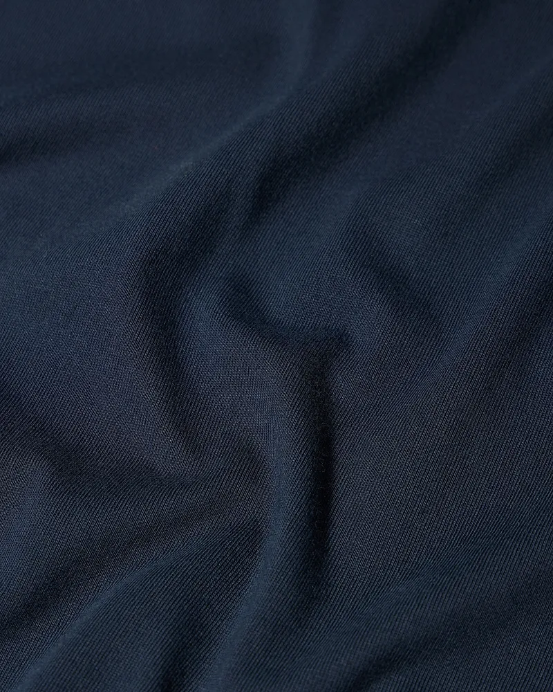 Moose Knuckles Gold Series Crescent T - Shirt Marineblau
