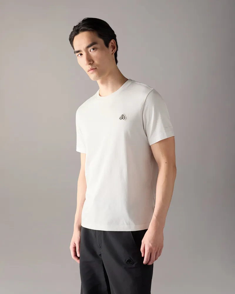 Moose Knuckles Crescent T-shirt - Farbe: Weiss - Für Herren Weiss