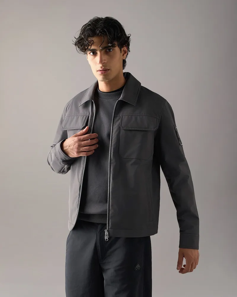 Moose Knuckles Jacques Hemdjacke Zement