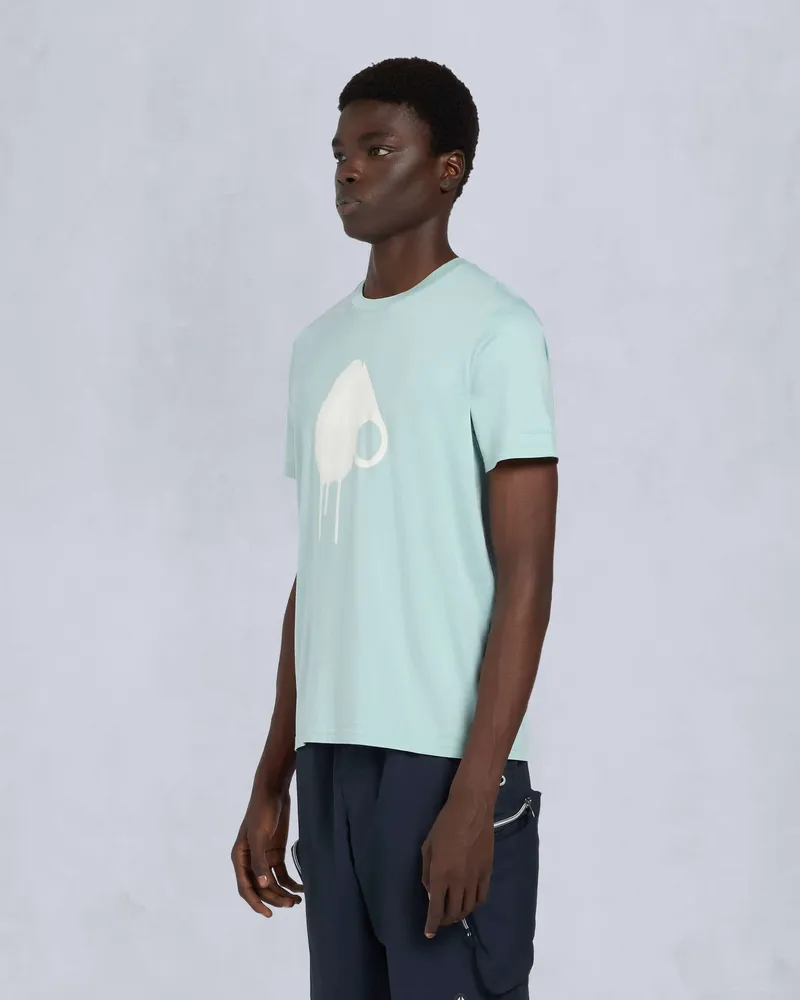 Moose Knuckles AUGUSTINE T-SHIRT-FLUT MIT KNOCHEN Flut