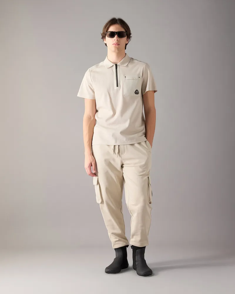 Moose Knuckles Dalon Poloshirt Alabaster