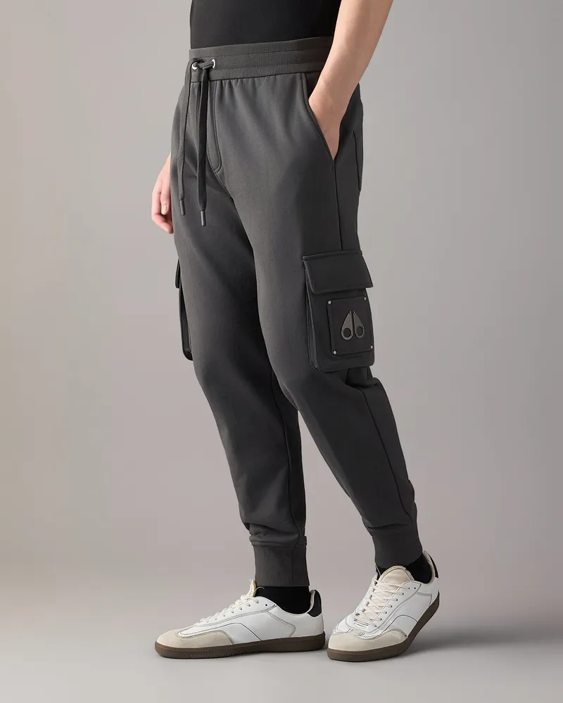 Moose Knuckles Hartsfield Cargo - Jogginghose Zement