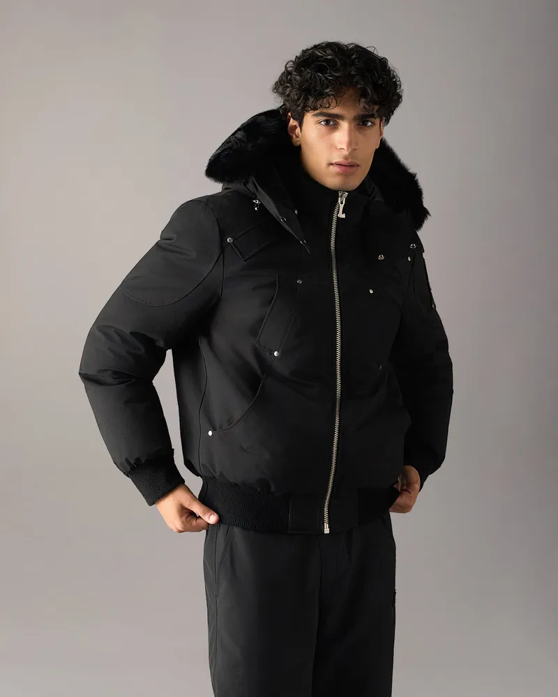 Moose Knuckles Original Ballistic Daunen - Bomberjacke Schwarz