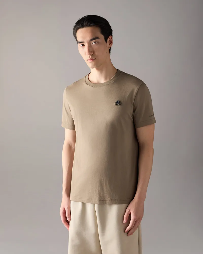 Moose Knuckles Crescent T - Shirt Aschgrau