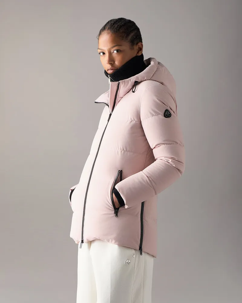 Moose Knuckles Soho 3q Daunenjacke Für Damen Rosenholz
