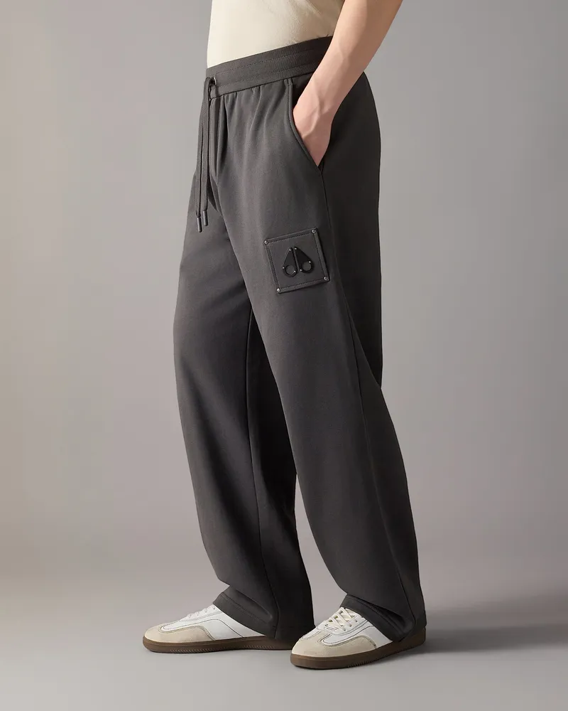 Moose Knuckles Hartsfield Hose Mit Geradem Bein Zement