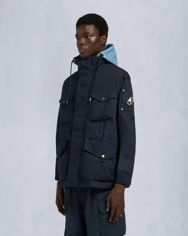 Moose Knuckles HUDSON UTILITY JACKE-MARINE / MEER Marine