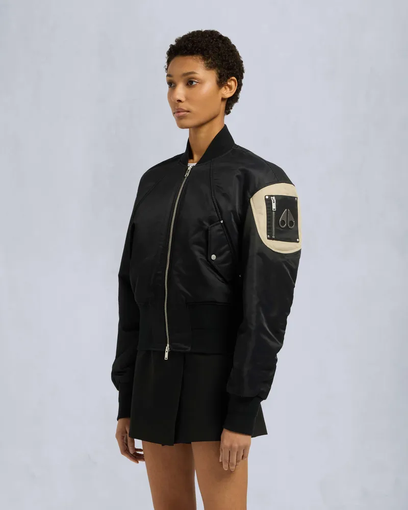 Moose Knuckles ALICE BOMBERJACKE-Schwarz Schwarz