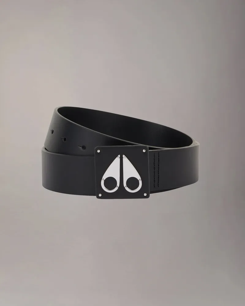 Moose Knuckles Logo Icon Gürtel - Farbe: Silber - Für Damen Silber
