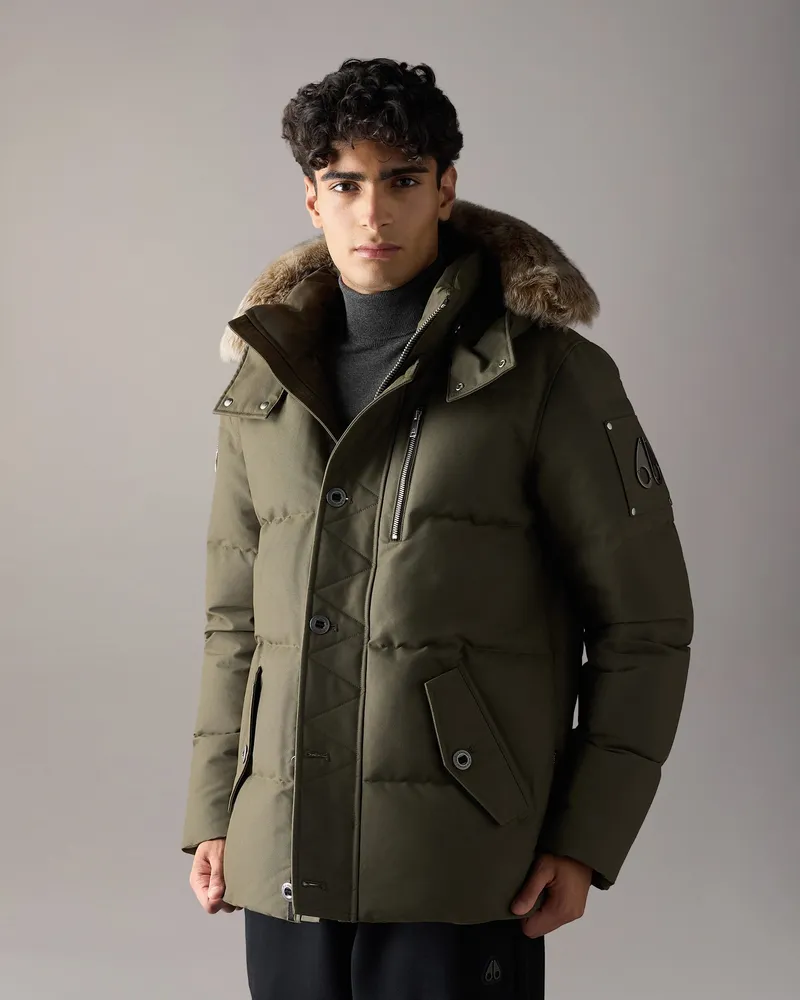 Moose Knuckles Original 3q Daunenjacke - Farbe: Combatbronze - Für Herren Combatbronze