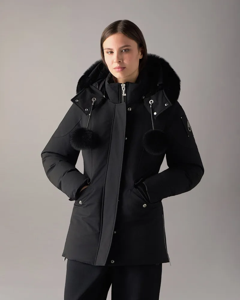 Moose Knuckles Original 3q 2.0 Daunenjacke Für Damen Schwarz