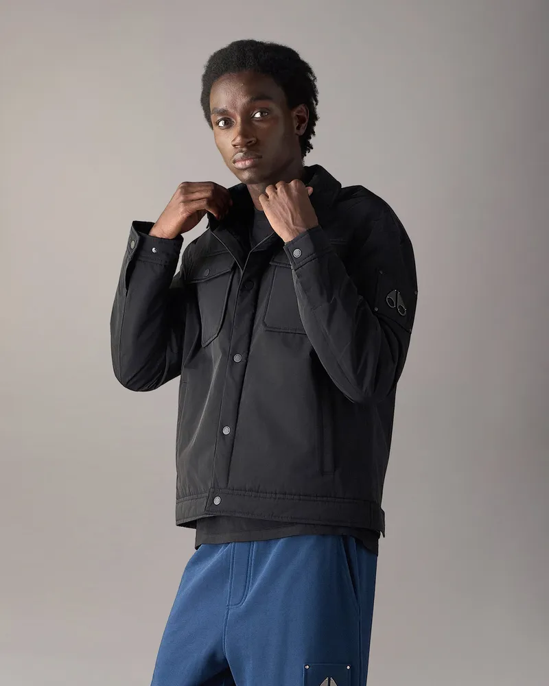 Moose Knuckles Jacques Bunny Jacke Schwarz