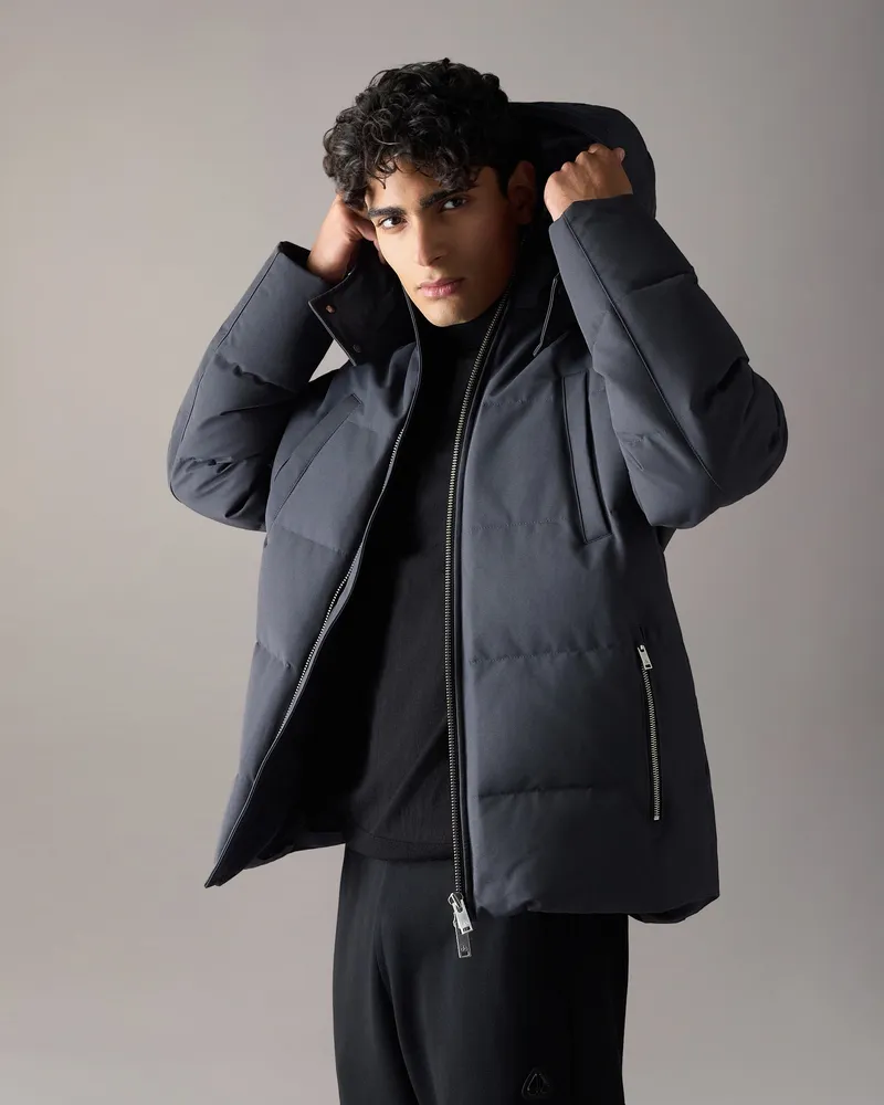 Moose Knuckles Banff Daunenjacke Zement
