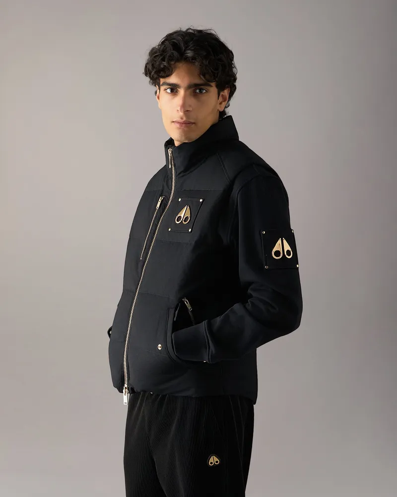 Moose Knuckles Original Westmount Daunenweste Schwarz