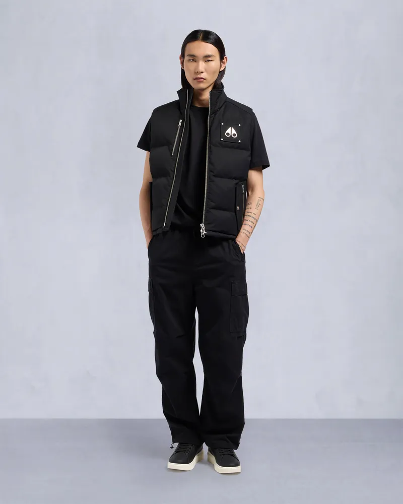 Moose Knuckles Westmount Weste Schwarz