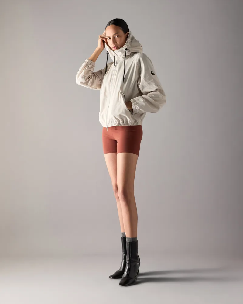 Moose Knuckles Elevate Kapuzenjacke Für Damen Alabaster