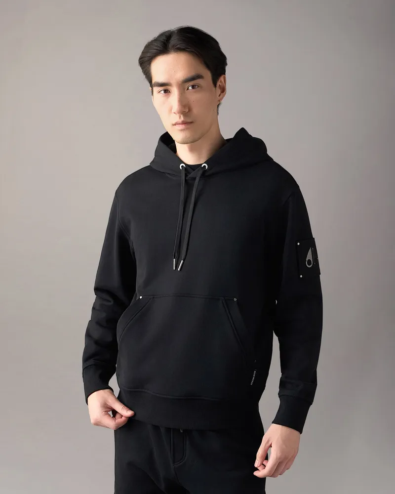 Moose Knuckles Hartsfield Hoodie Schwarz