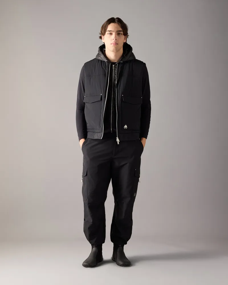 Moose Knuckles Brixton Daunenweste Schwarz