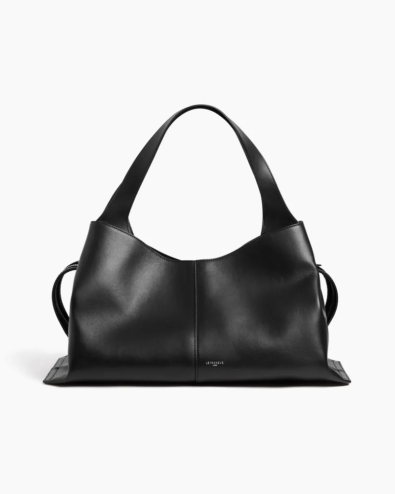 Le Tanneur Mittelgroße Handtasche Félicie aus Glattleder Black