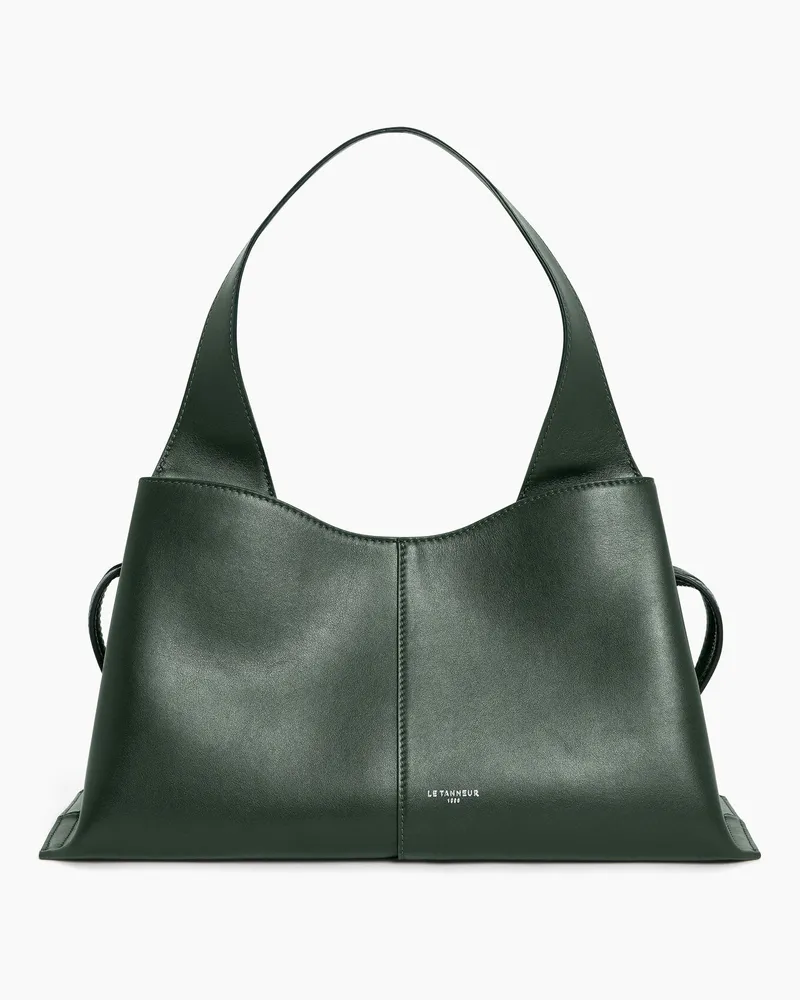 Le Tanneur Kleine Handtasche Félicie aus Glattleder Grün