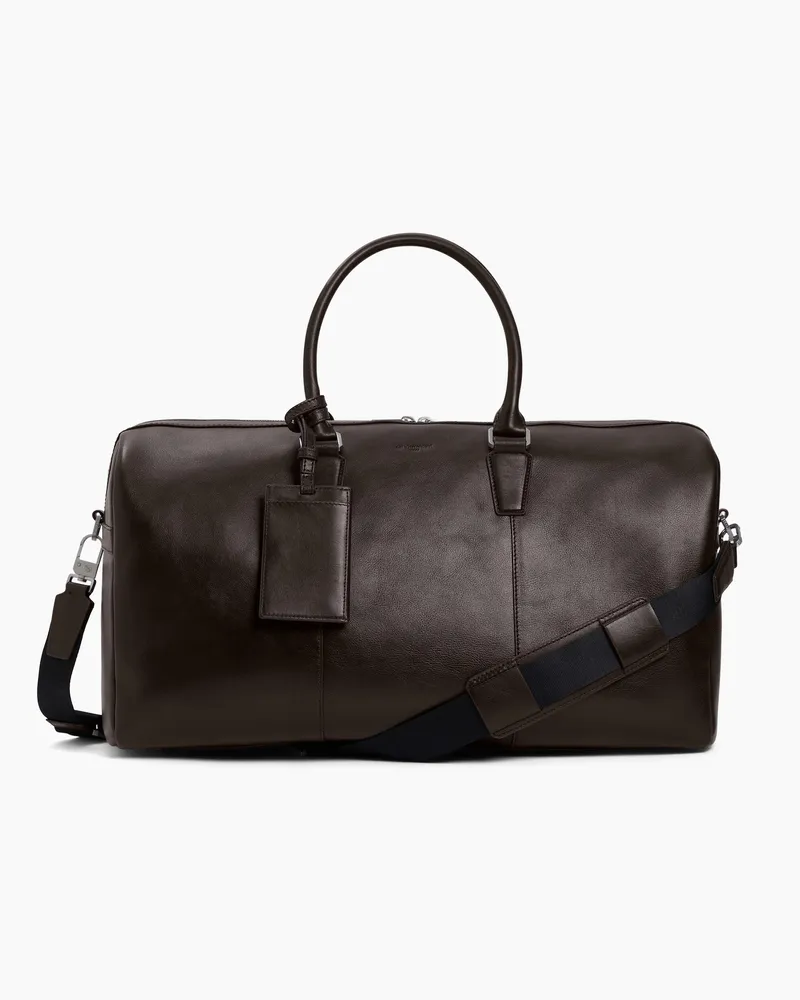 Le Tanneur Reisetasche 48 Std. Marceau aus geöltem Leder Brauner
