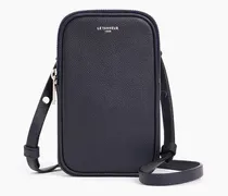Handytasche aus genarbtem Leder