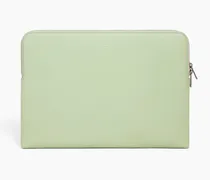 14-Zoll-Laptoptasche aus genarbtem Leder